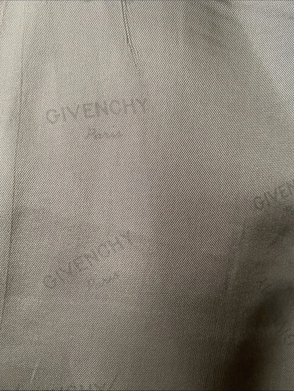 VTG 60s 70s Givenchy Light GreyPinstripe Wool Sport Coat America (ACWA) Union